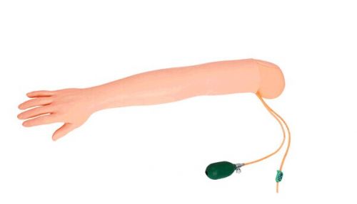 How to practice with the arterial Puncture arm model?