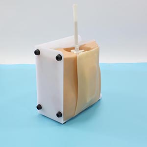 Medical puncture training model